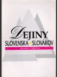 Dejiny slovenska a slovákov - náhled
