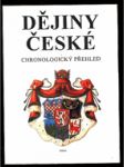 Dějiny české - Chronologický přehled - náhled