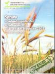 Správa o poľnohospodárstve a potravinárstve v SR 2003 - náhled