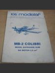 MODELÁŘ 105. MB-2 COLIBRI model kategorie sum na motor 2,5 cm3 - náhled