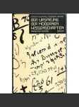 Der Ursprung der modernen Wissenschaften ["Vznik moderních věd"; historie, dějiny vědy; fyzika; věda] - náhled