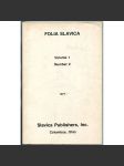 Folia Slavica, Volume 1, Number 2, 1977 [Roč. 1, č. 2, 1977; jazykověda; čeština; slavistika] - náhled