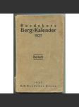 Baedekers Berg-Kalender 1927. Beiheft [matematika; mechanika; elektronika; průmysl; těžba; hornictví; příručka] - náhled