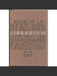 Librarium. Zeitschrift der Schweizerischen Bibliophilen-Gesellschaft, 48. Jahrgang, Heft II/III, 2005 [Karl Kraus; avantgarda; typografie] - náhled