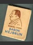 Baron Hejbrlin. Staré historie I., II. (2 sv.) - náhled