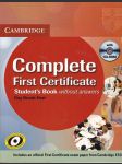 Complete first certificate -student sˇ  book  without   answers - náhled