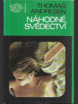 Náhodné svědectví - kriminální román - náhled