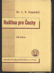 Ruština pro Čechy - 30 hodin - náhled