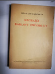 Mecenáši Karlovy university - kalendář dobrodiní prokázaných Akademii pražské, poslaný jako dárek k Novému roku 1616 - náhled