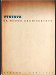 Výstava Za novou architekturu - květen - září 1940 - katalog - náhled