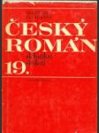 Český román sklonku 19. století - náhled