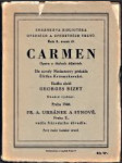 Carmen / Opera o čtyřech dějstvích - náhled