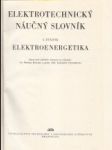 Elektrotechnický náučný slovník 5. Elektroenergetika - náhled