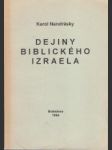 Dejiny biblického Izraela - náhled