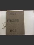 tužme se Fugner 1822-1922 - náhled