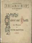 Barvitius V.: Malerei und Plastik, Wien, 1894 - náhled