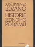 Historie jednoho podzimu - náhled