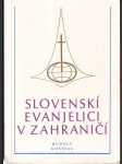 Slovenskí evanjelici v zahraničí - náhled