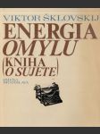 Energia omylu (Kniha o sujete) - náhled