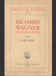 Richard Wagner jako filosof a básník - náhled