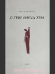 O TEBE SPIEVA ZEM - Sbierka prekladov náboženskej lyriky I. - náhled