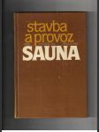 Sauna stavba a provoz - náhled