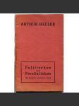 Politisches und Persönliches. Gedichte unserer Zeit [básně; poezie; expresionismus; pražská německá literatura] - náhled