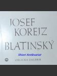 Josef korejz blatinský - aukční katalog - szymanská olga - náhled