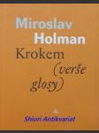 Krokem ( verše glosy ) - holman miroslav - náhled