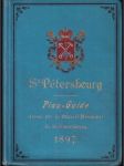 St Pétersbourg Plan guide dresse par le Conseil Municipal de Saint-Petersbourg en 1897 - náhled