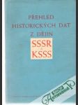 Přehled historických dat z dějin SSSR a KSSS - náhled
