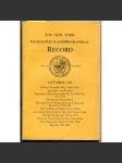 The New York Genealogical and Biographical Record, Vol. C, Number 4, October 1969  [genealogie, pomocné vědy historické, biografie] - náhled