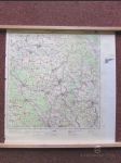 Nástěnná mapa Generální štáb československé lidové armády: Rychnov nad Kněžnou 1:100000 - náhled