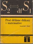 Proč děláme důkazy v matematice - náhled