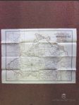 Nástěnná mapa poštovních kursů v zemi Moravskoslezské (1:400 000) - náhled