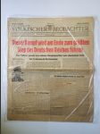 Völkischer Beobachter - Kampfblatt der national-sozialistischen Bewegung Großdeutschlands - Wiener Ausgabe 31. Jänner 1944 - náhled