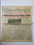 Völkischer Beobachter - Kampfblatt der national-sozialistischen Bewegung Großdeutschlands - Wiener Ausgabe 26. November 1941 - náhled