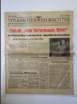 Völkischer Beobachter - Kampfblatt der national-sozialistischen Bewegung Großdeutschlands - Wiener Ausgabe 11. August 1940 - náhled