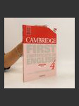 Cambridge first certificate in English 4. Teacher's book. - náhled