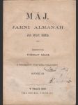 Máj - jarní almanach na rok 1860 - náhled