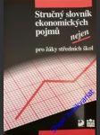 Stručný slovník ekonomických pojmů nejen pro žáky středních škol - pěstová stanislava/ rotport miloslav - náhled