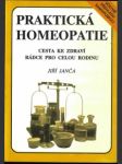 Praktická homeopatie - náhled