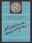 Miscellanea musicologica XXV - XXVI (1973) - náhled