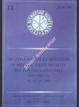 Mezinárodní sympozium o mistru janu husovi - řím, papežská lateránská univerzita 15. - 18.12. 1999 - náhled