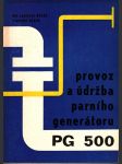 Provoz a údržba parního generátoru PG 500 - náhled