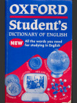 Oxford student`s dictionary of english - náhled