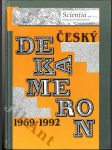 Český dekameron - sto knih 1969 - 1992 - náhled