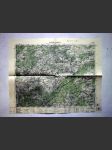 Beroun hořovice - mapa 4052 vojenský zeměpisný ústav v praze - náhled