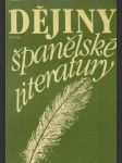 Dějiny španělské literatury - náhled