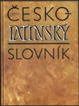 Česko-latinský slovník  - náhled